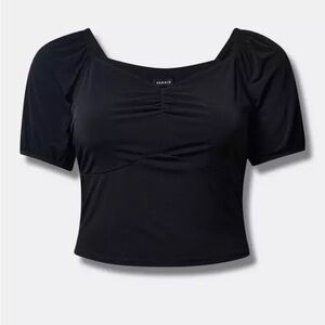 Torrid Black Crop Top